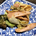 ♪アンジェラ♪'s cooksnap of when they made 魚肉ソーセージとレタスのマヨ炒め.