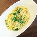 シャルハナ's cooksnap of when they made 水菜としらすの超簡単パスタ♪.