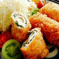 manmaT's cooksnap of when they made ロールカツ☆豚薄切り肉・チーズ・大葉で。.