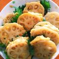 クック40U891☆'s cooksnap of when they made 大葉が香る☆れんこんのはさみ焼き.
