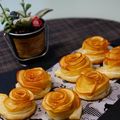 単★伝's cooksnap of when they made 簡単！可愛い♪薔薇のアップルパイ.