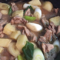 クック1AT3VJ☆'s cooksnap of when they made 鴨肉とネギの煮物.