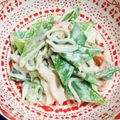こげ岡's cooksnap of when they made モロッコいんげんとかにかまの辛子マヨ和え.
