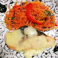 こげ岡's cooksnap of when they made 蒸し野菜と鮭のチーズムニエル.