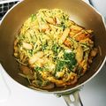 クックかずみん's cooksnap of when they made 水菜とちくわの洋風きんぴら.