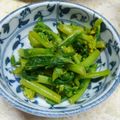 めがねロック's cooksnap of when they made 菜の花からしあえ 簡単めちゃ旨 やみつき.