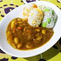 kururin18's cooksnap of when they made ライスボールのイースターカレー.