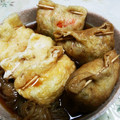 ゆきんこfoods's cooksnap of when they made 本日のお通し③油揚げの袋煮.