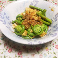 めみたん☆'s cooksnap of when they made こごみと油揚げの胡麻和え.