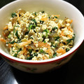 ﾊﾞﾀﾞｷﾞﾆ's cooksnap of when they made 簡単☆ほうれん草とこんにゃくの白和え.