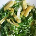 大量キューブ's cooksnap of when they made 水菜とちりめん山椒のサラダ.