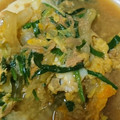 ひぃちゃんひー's cooksnap of when they made 麺つゆで簡単！ニラツナもやしの卵とじ♪.