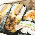 Ebi1783☆'s cooksnap of when they made サンマ蒲焼缶　de　蒲焼おにぎらず.
