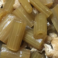 小豆だいすき's cooksnap of when they made フキと油揚げの煮物.
