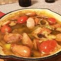 はーちゃんPALO's cooksnap of when they made 簡単✩ウインナーアボカドトマトアヒージョ.