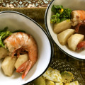 ☆Rokko☆'s cooksnap of when they made 菜の花と海老・蕪の焚き合わせ風.