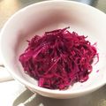 心葉ママ's cooksnap of when they made 紫キャベツのマリネ.
