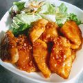 misaki0128's cooksnap of when they made 簡単！めかじきのテリヤキ☆.