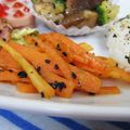 キャシーキャサリン's cooksnap of when they made ★お弁当にもピッタリ★人参のごま塩炒め★.