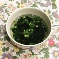 なつき☆ミ's cooksnap of when they made 海苔めんつゆスープ.
