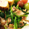 msgnb120's cooksnap of when they made 簡単！ほうれん草とベーコンの炒め物.