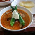 天才のりちゃん's cooksnap of when they made 自家製ペーストで作るタイレッドカレー.