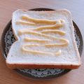 ズボラ女子高生's cooksnap of when they made マヨネーズにハチミツ☆トースト☆.