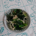 イチゴ、イチゴ。's cooksnap of when they made 小松菜とわかめのおかか炒め.