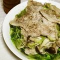 ちゃちゃcook's cooksnap of when they made レタス大量消費 豚ロース.