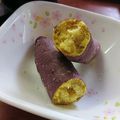 わんこたんわんたん's cooksnap of when they made レンジでも甘く♪そのまんまさつまいも.