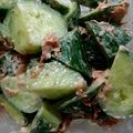 しーま♪'s cooksnap of when they made 【作り置き】きゅうりの梅マヨおかか和え.