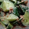 しーま♪'s cooksnap of when they made 【作り置き】きゅうりの梅マヨおかか和え.