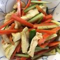 クノキ's cooksnap of when they made 切り干し大根サラダ.