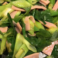 ☆yuyuneko☆'s cooksnap of when they made ☺簡単もう一品♪ねぎとベーコンの炒め物☺.