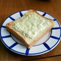 msft5632's cooksnap of when they made しらすマヨチーズトースト♪.