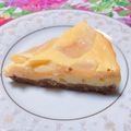 ナチュラルフード's cooksnap of when they made 洋梨のベイクドチーズケーキ.