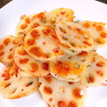 ☆３匹の子ぶた☆'s cooksnap of when they made 蓮根のチーズ挟み焼き.