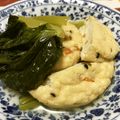 ケロんちょ's cooksnap of when they made 白だしだけ！がんもと小松菜のさっと煮.