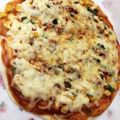 ユカtoマオマオ's cooksnap of when they made 簡単に作れます！即席☆ピザ生地.
