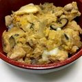 プーまなさん's cooksnap of when they made めんつゆで簡単☆親子丼☆カツ丼.