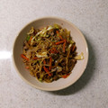 linhua's cooksnap of when they made 定番！シャキシャキ野菜のソース焼きそば.