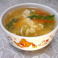 ＠迷子＠'s cooksnap of when they made ぱぱっと出来ちゃう♪青梗菜のとろ卵スープ.