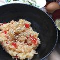 おるご's cooksnap of when they made 2分で完成！福神漬のカレー風味まぜ寿司.