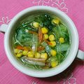 ＊れいぴん＊'s cooksnap of when they made 生姜入り春雨スープ.