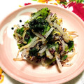 しょうちゃんれしぴ's cooksnap of when they made キャベツともやしのゆかり和え.
