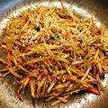 ゆき５'s cooksnap of when they made きんぴらごぼう.
