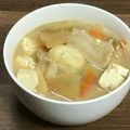 せきじゅんいち's cooksnap of when they made 焼き豆腐入り豚汁.