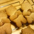 けんこん's cooksnap of when they made だっこクマクッキー.