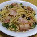 単！！'s cooksnap of when they made ブロックベーコンの和風おつまみパスタ☆.