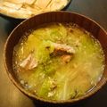 ＊こっこ＊'s cooksnap of when they made 美味しいさばの水煮缶で味噌スープ.